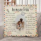 In meinem Herzen (an sie) - Paar-Kissen