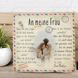 In meinem Herzen (an sie) - Paar-Kissen