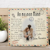 In meinem Herzen (an ihn) - Paar-Kissen