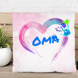 Hand aufs Herz - Großeltern-Kissen