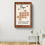 Zusammenhalt - Eltern-Leinwand