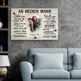 Besonders (An ihn) - Paar-Leinwand