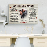 Besonders (An ihn) - Paar-Leinwand