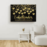 Meine Enkelkinder (festlich) - Großeltern-Leinwand