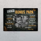 Lieber Bonus Papa - Eltern-Türschild