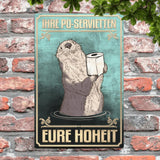 Toiletten - Freunde-Türschild