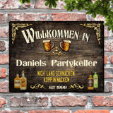 Meine Bar - Indoor-Türschild