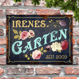 Mein Garten - Outdoor-Türschild