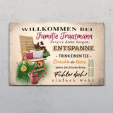 Hereinspaziert II - Eingangs-Türschild