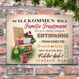 Hereinspaziert II - Eingangs-Türschild