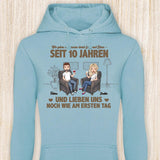 Wie am ersten Tag - Paar-Hoodie