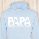 Der Papa, der Mythos, die Legende - Eltern-Hoodie