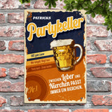 Mein Partykeller - Indoor-Türschild