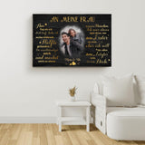 Meine fehlende Hälfte (an sie) - Paar-Leinwand