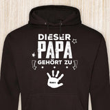 Dieser Papa gehört zu - Eltern-Hoodie