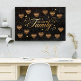 We are Family - Familien-Leinwand