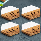 Initialen - Individuelle Premium Untersetzer