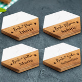 Die Besten - Familien-Premium Untersetzer