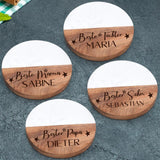 Die Besten - Familien-Premium Untersetzer