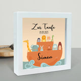 Zur Taufe - Kinder-Holzspardose