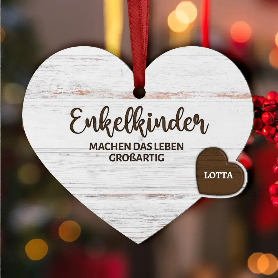 Personalisierte Namensdecke Für Oma – Fleece-Decke Mit Enkelkind-Namen, Familienherzen, Geschenk Für Mutter