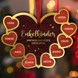 Enkelkinder - Großeltern-Herzen Ornament