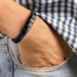 Familienbande - Individuelles Lederarmband Ringe