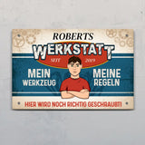 Für Macher (horizontal) - Heimwerker-Türschild