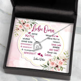 Liebe Oma - Großeltern-Kette