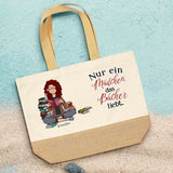 Büchermädchen - Individuelle Tasche