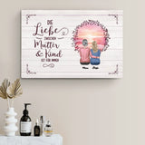 Mutter und Kinder - Eltern-Leinwand