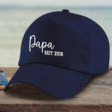 blaue Baseball Cap für Papa personalisiert von Love & Faith