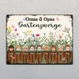 Omas & Opas Garten - Großeltern-Türschild