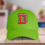 Initiale - Personalisiertes Kinder Cap mit Name für die Einschulung mit Stick-Effekt gedruckt