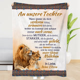 Personalisierte Kuscheldecke 150x200cm personalisierbar - gefertigt von Love & Faith