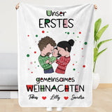 Personalisierte Kuscheldecke 150x200cm personalisierbar - gefertigt von Love & Faith