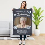 Personalisierte Kuscheldecke 70x100cm personalisierbar - gefertigt von Love & Faith