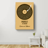 Unser Song - Personalisiertes Poster mit eurem Lieblingssong im Vinyl-Schallplatten Look