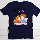Offizielles Schlafshirt für Dich und mich - Personalisiertes T-Shirt für Pärchen