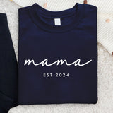 Beste Mama - Personalisierter Premium Sweater für Mama und Oma mit Namen