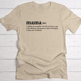 Definition - Personalisiertes T-Shirt für Mama und Oma