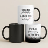 Personalisierte Tasse mit Druck für Paare – Mit Dir – Motiv 7