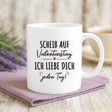 Personalisierte Tasse mit Druck für Paare – Mit Dir – Motiv 2