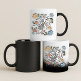 Magische Tasse mit Thermo-Farbwechsel und personalisiertem Namen – witzige Geschenkidee von Love & Faith