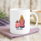 Personalisierte Tasse Jeden Tag mit Foto für Mama & Papa – Motiv 2