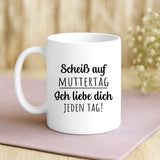 Personalisierte Tasse Jeden Tag mit Foto für Mama & Papa – Motiv 3