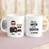 Personalisierte Tasse mit Druck für Papa – Für Papa