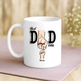 Personalisierte Tasse mit Druck für Papa – Bester Papa der Welt – Motiv 3