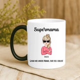 Magische Tasse mit Thermo-Farbwechsel und personalisiertem Namen – witzige Geschenkidee von Love & Faith