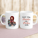 Weiße Tasse mit personalisiertem Spruch und Namen – individuelle Geschenkidee von Love & Faith